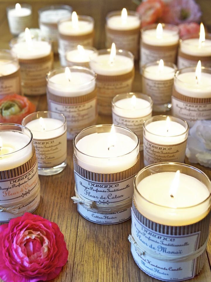 Our selection of natural French scented candles to bewitch your sweet