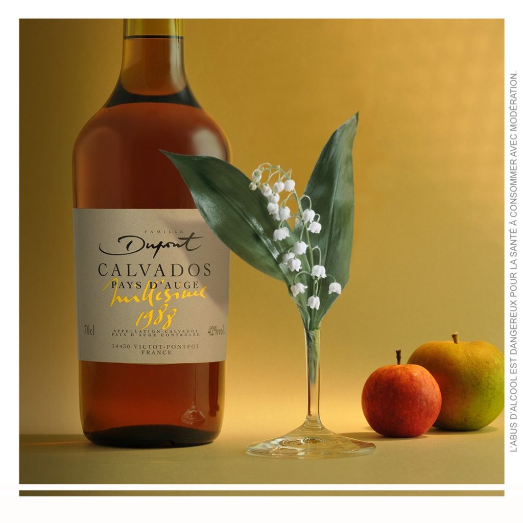 Wet your lips in a Calvados glass, a typical Made In Normandy eaudevie